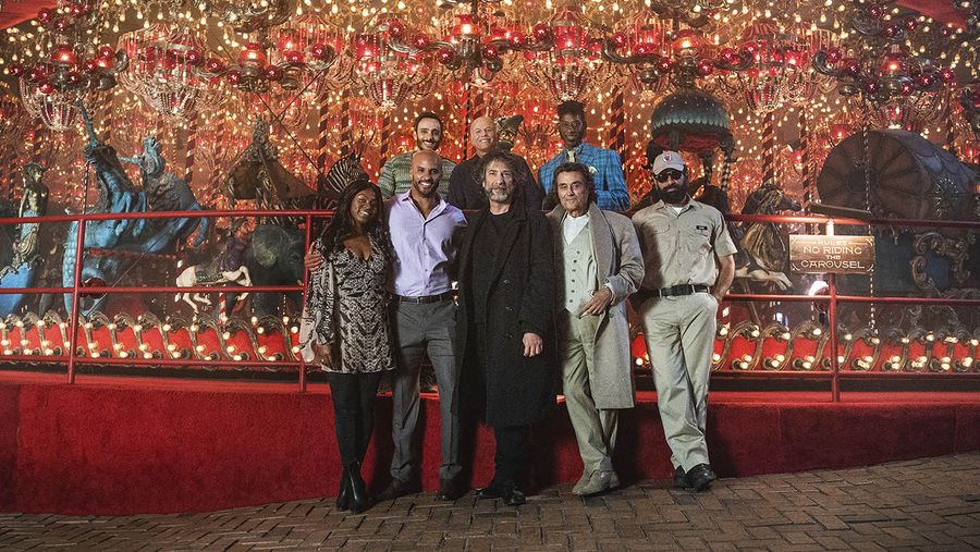American Gods season two cast and Neil Gamen