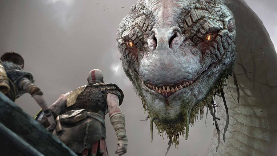 God of War World Serpent