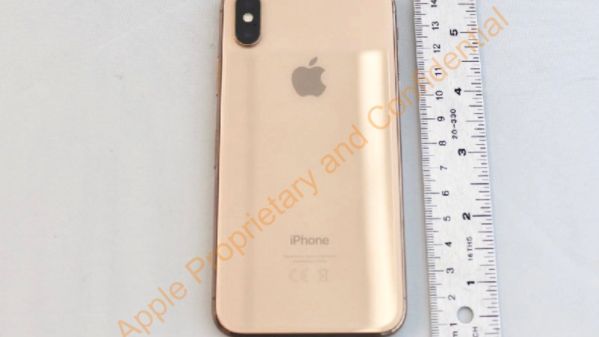 Gold iPhone X