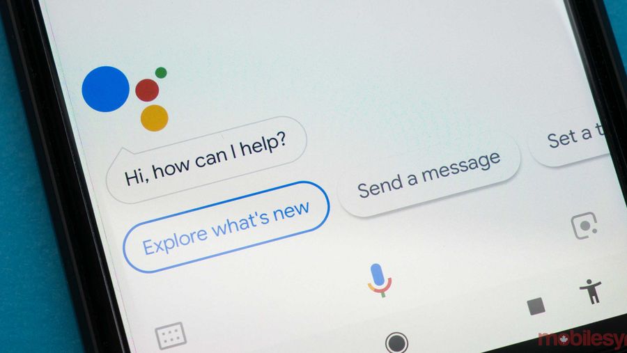 Google Assistant header