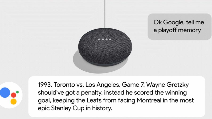 Google Assistant Hockey