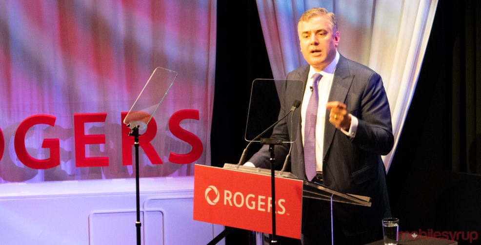 Rogers’ CEO says 365,000 subscribers on Infinite plans, device financing in line with CRTC