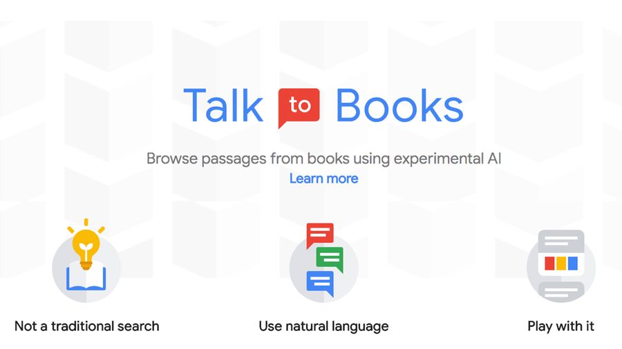 Google Talk to Books