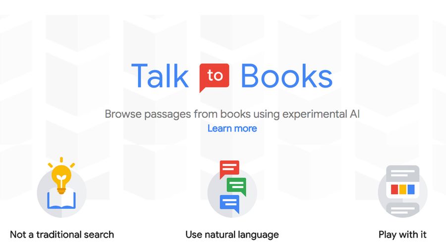 Google Talk to Books