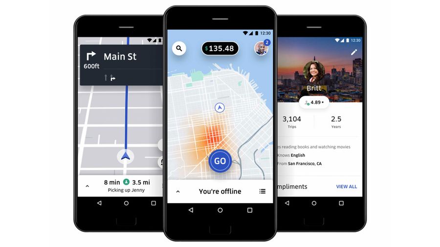 Uber Driver app