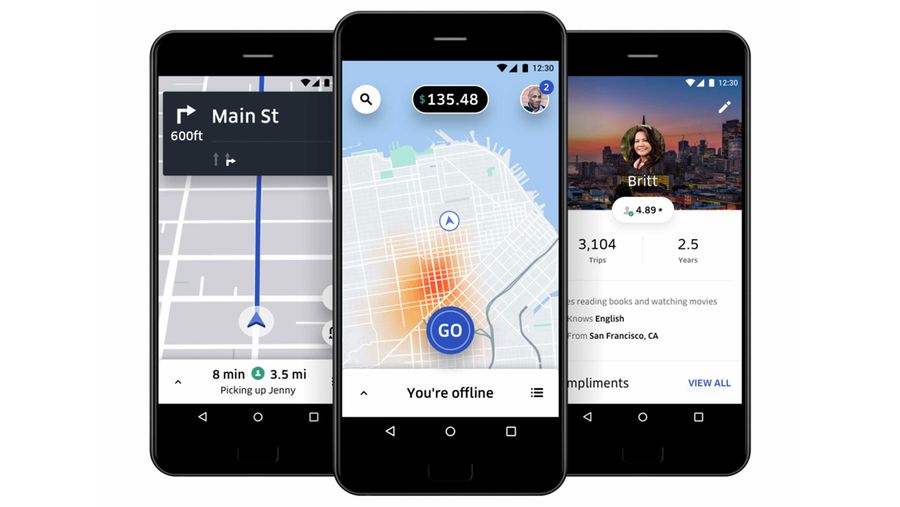 Uber Driver app