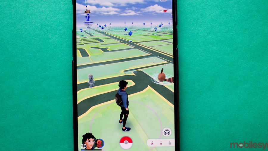 Pokémon Go trainer