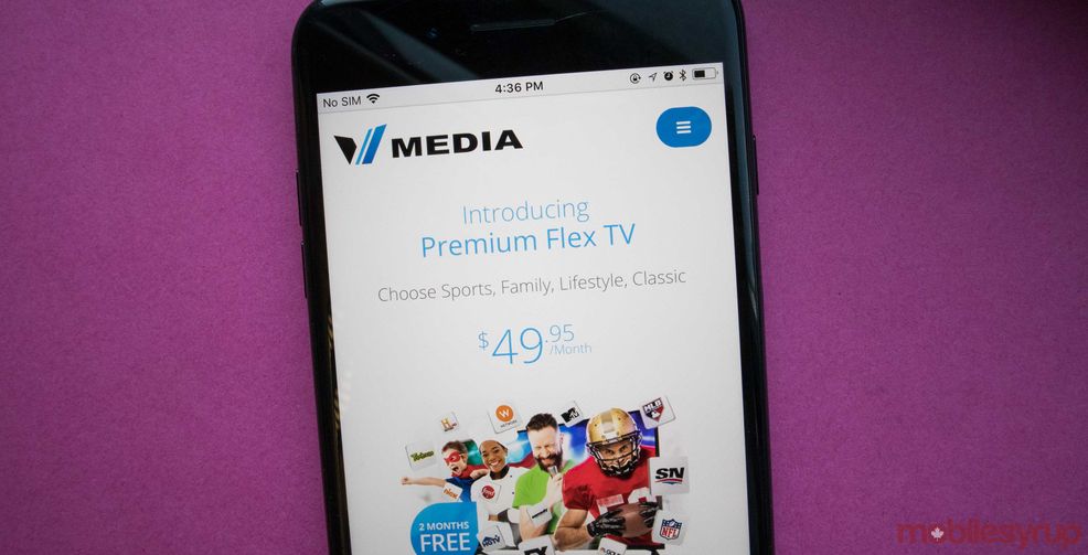 Vmedia on phone