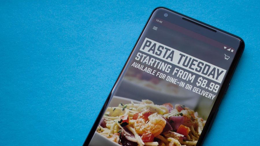 Boston Pizza smart phone application