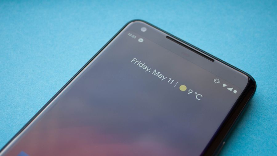Android P clock