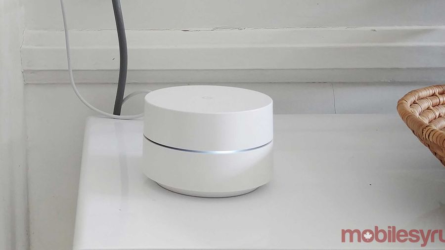 Google Wifi in kitchen