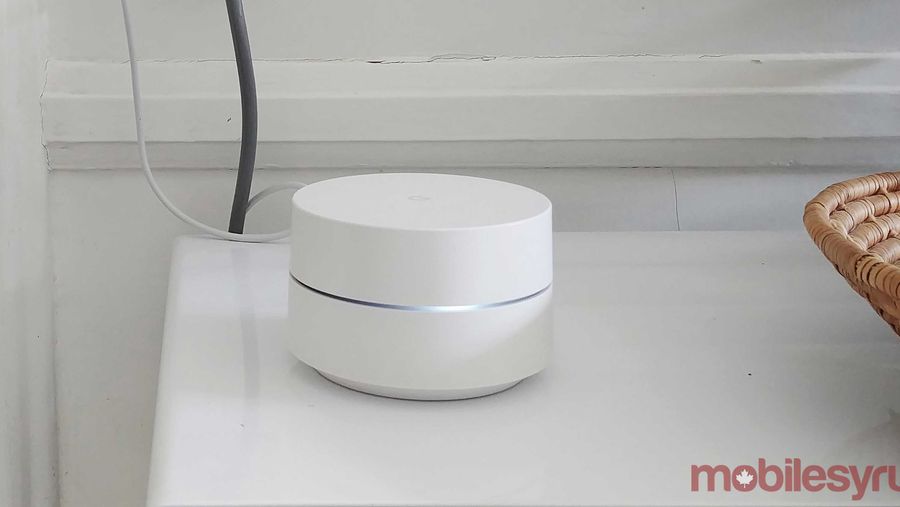Google Wifi in kitchen