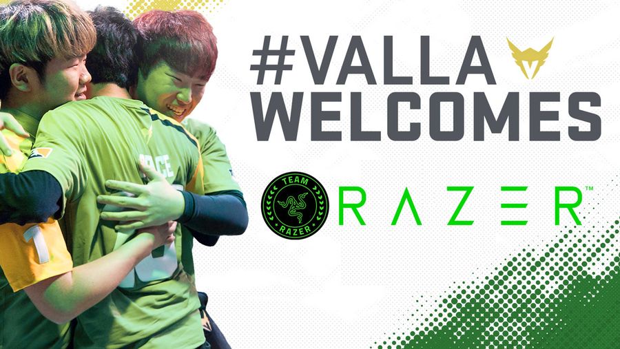 LA Valiant joins Team Razer
