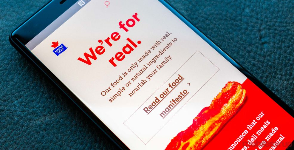 Maple Leaf Foods deployed over 100 iPads, improved efficiency by 20 percent
