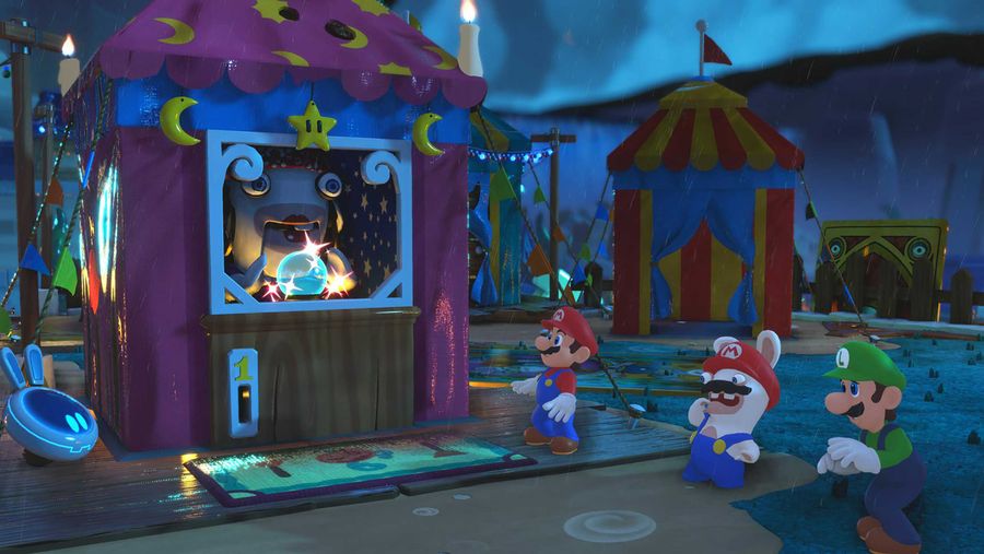 Mario + Rabbids Kingdom Battle spooky