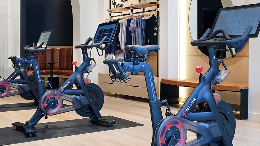Peloton bikes