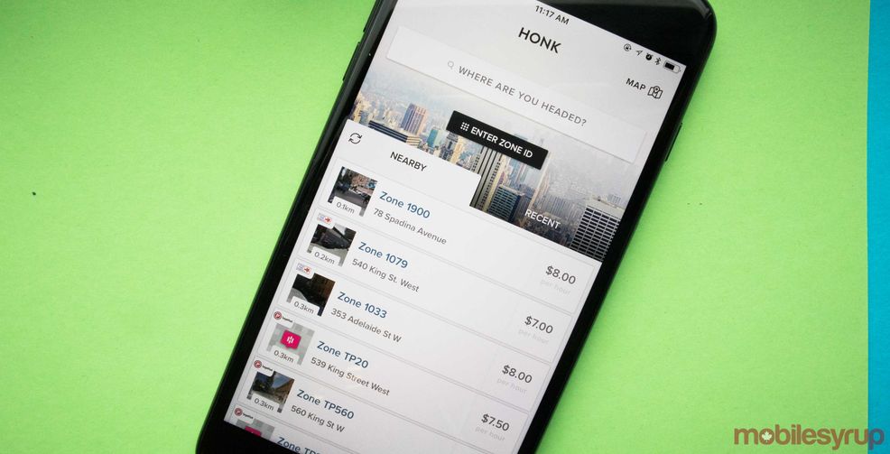 Parking app Honk launches partnership with Toronto Pearson Airport