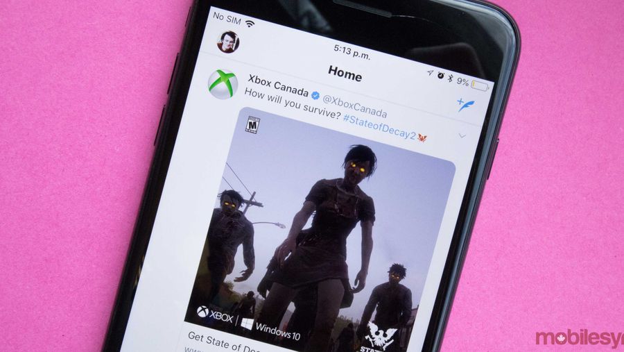 Twitter app