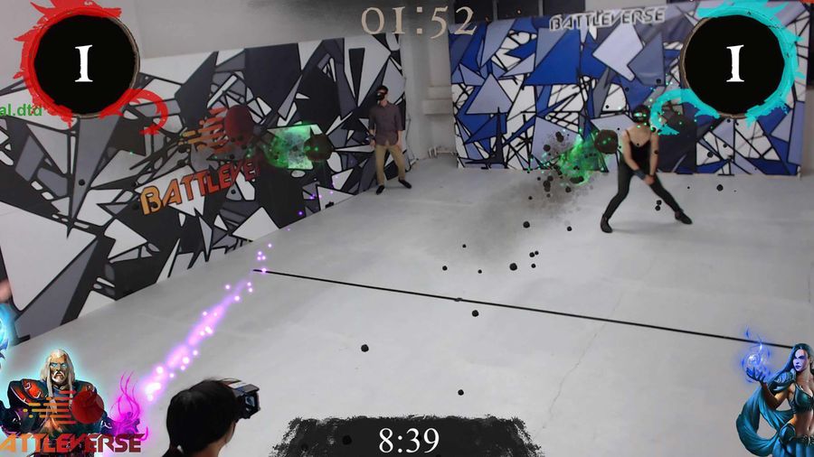 Battleverse AR game match