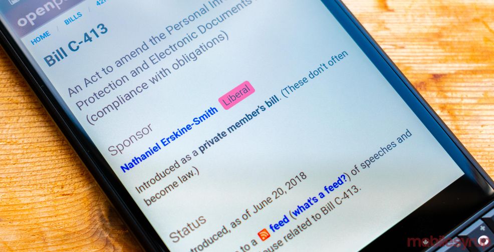 Liberal MP introduces private member’s bill to increase the privacy commissioner’s powers