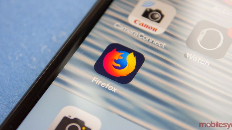 Firefox app icon on iOS