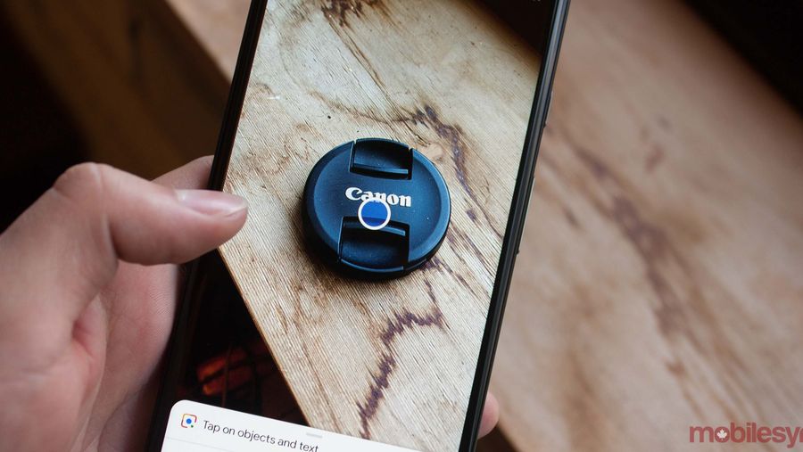 Google Lens on Pixel 2 XL