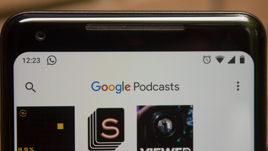 Google Podcasts in the Google app