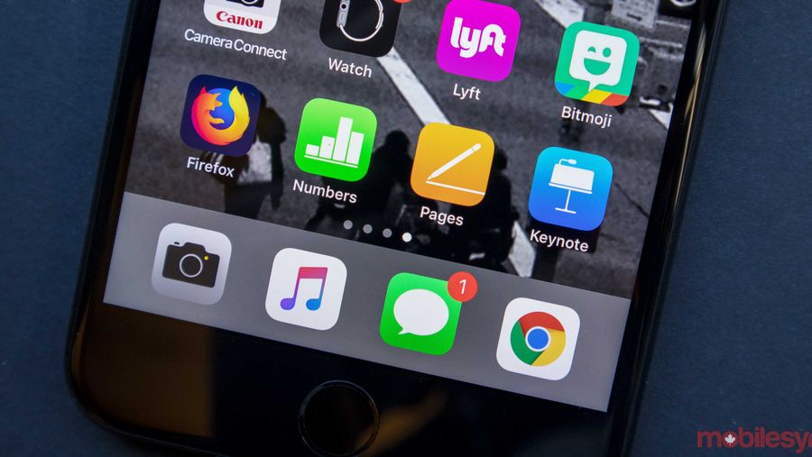 iWork on phone