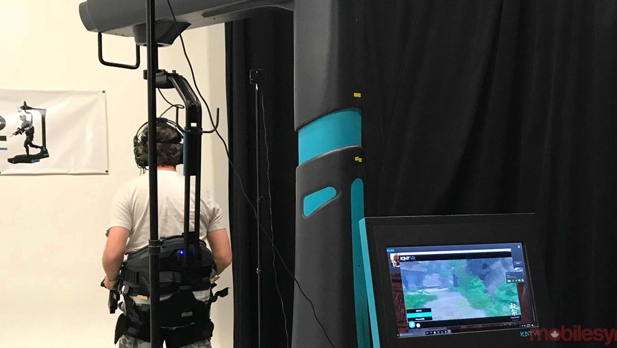 KAT Walk VR rig