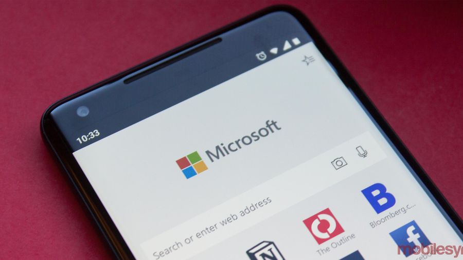Microsoft Edge on Android