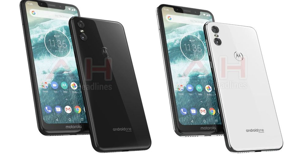 Images of the Motorola One, the smaller variant to the One Power, have surfaced online