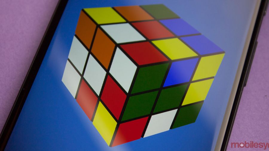 Rubik's Cube app on Android