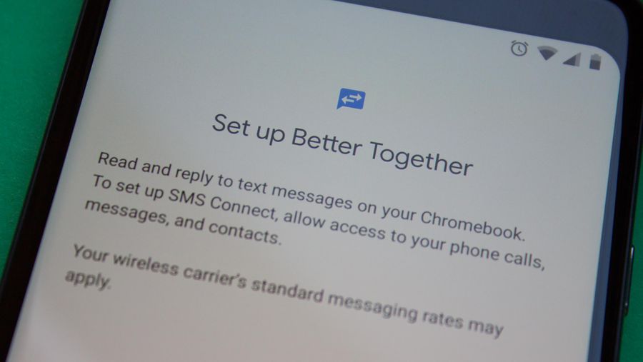 Better Together setup screen