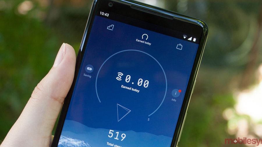 Sweatcoin on Android