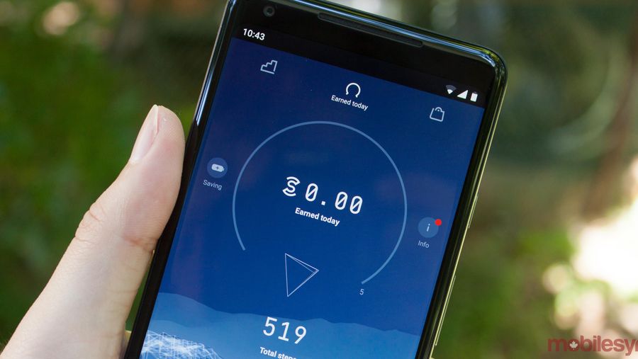 Sweatcoin on Android