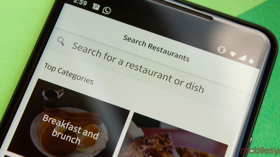 Uber Eats on Android