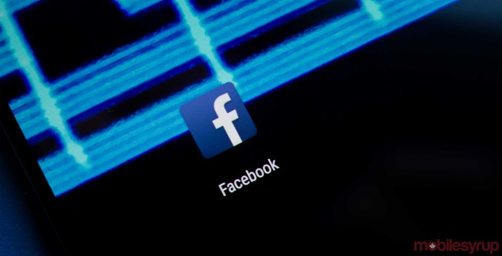 Facebook app on phone