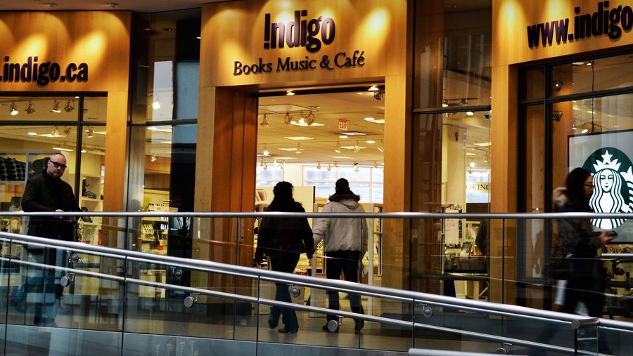 Indigo store at Toronto Eaton Centre