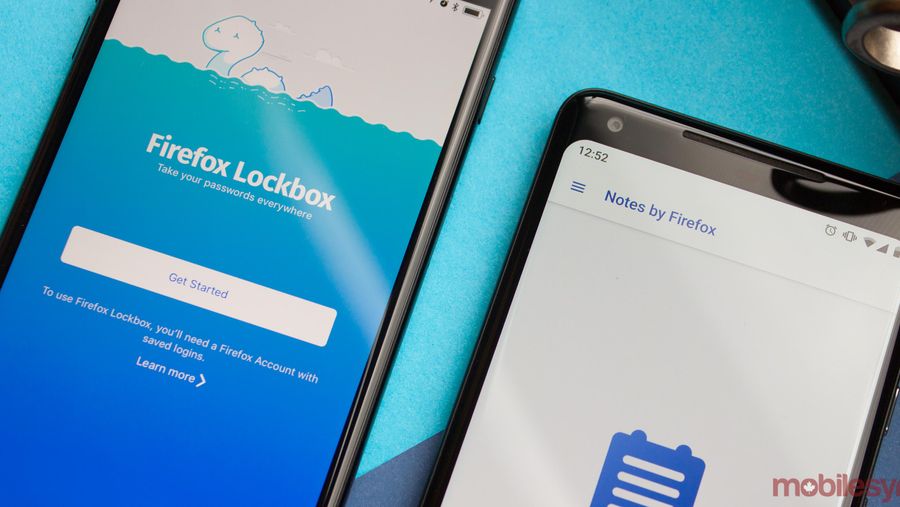 Firefox Lockbox and Notes