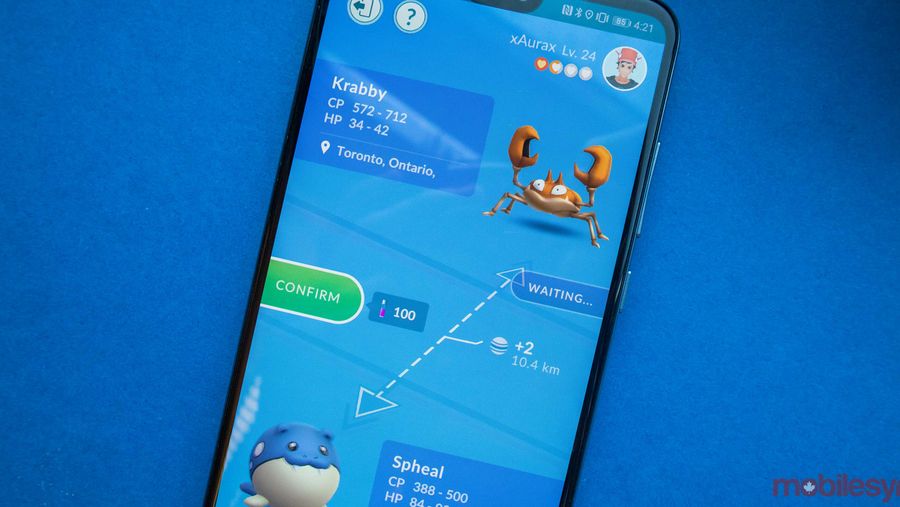 Pokémon Go trading
