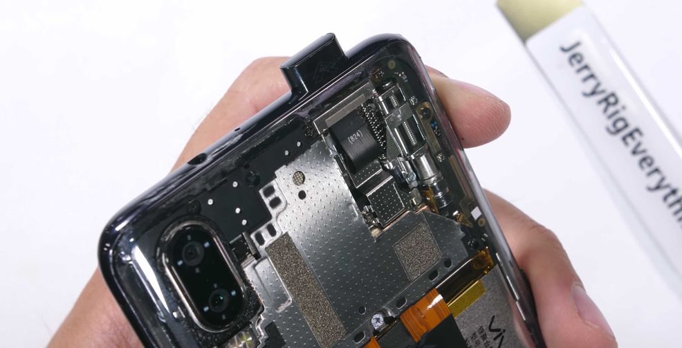 Clear back panel mod showcases Vivo NEX’s pop-up camera