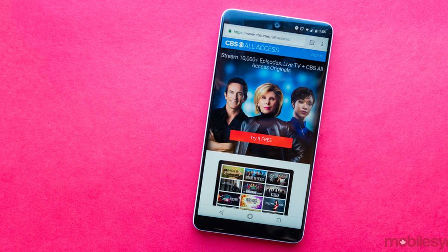 CBS All Access on Android