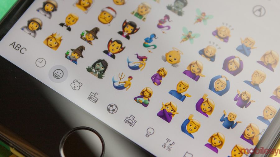 Emoji on iPhone