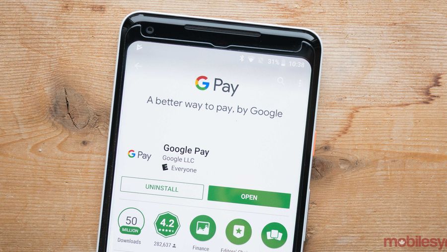 Google Pay on Android phone