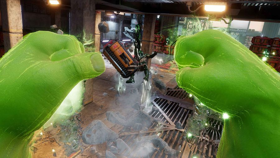 Hulk Marvel Powers United VR combat