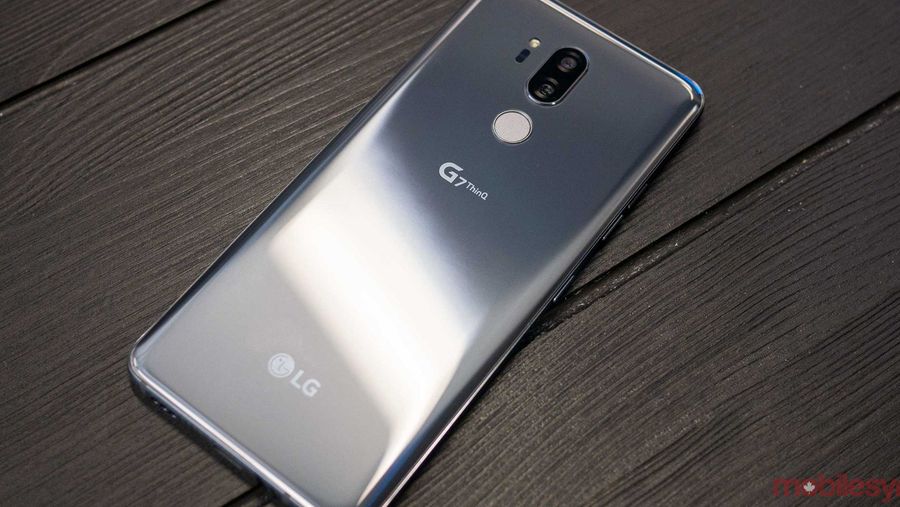 the LG G7 ThinQ