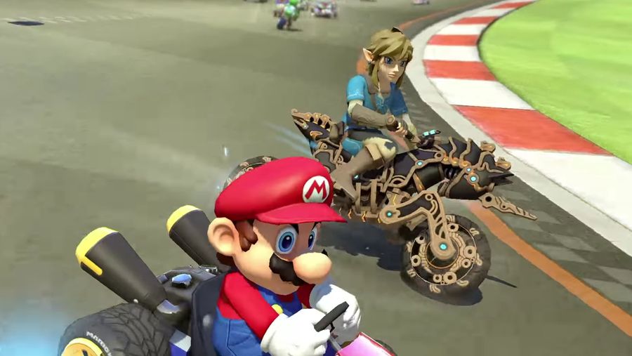 Link in Mario Kart 8 Deluxe
