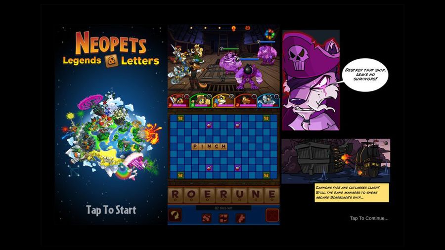 Neopets Legends and Letters