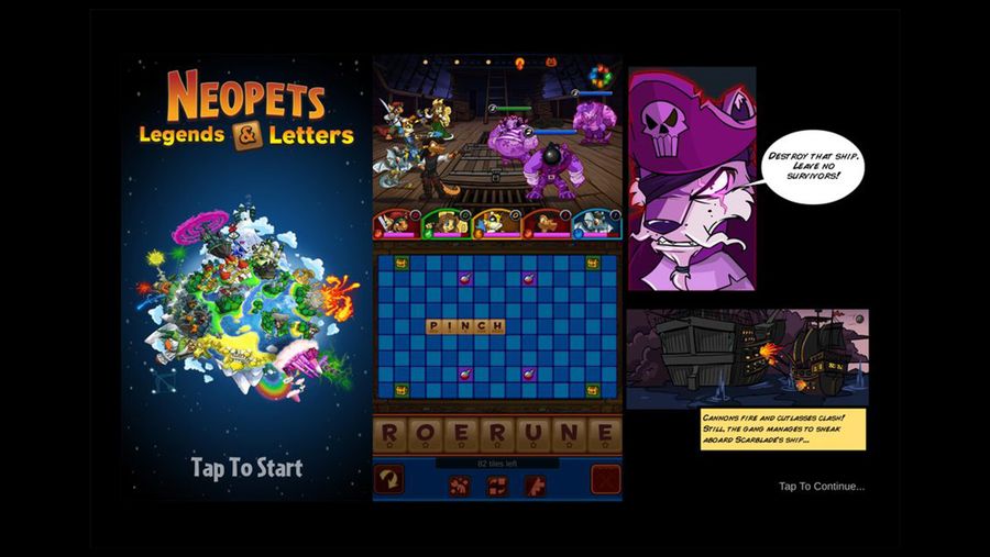 Neopets Legends and Letters
