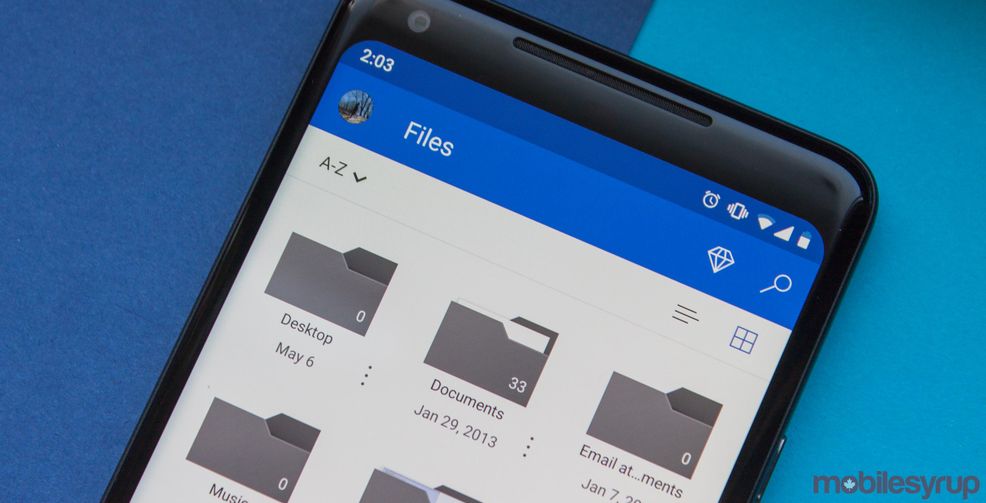 OneDrive on Android